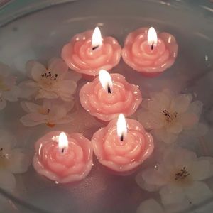 Floating rose candles (24 pack)